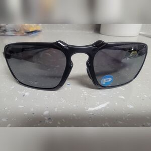 Oakley Badman Polarized Sunglasses X Metal Carbon/Black Iridium Pol.